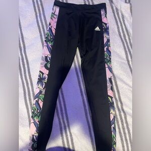 adidas girl tropical leggings